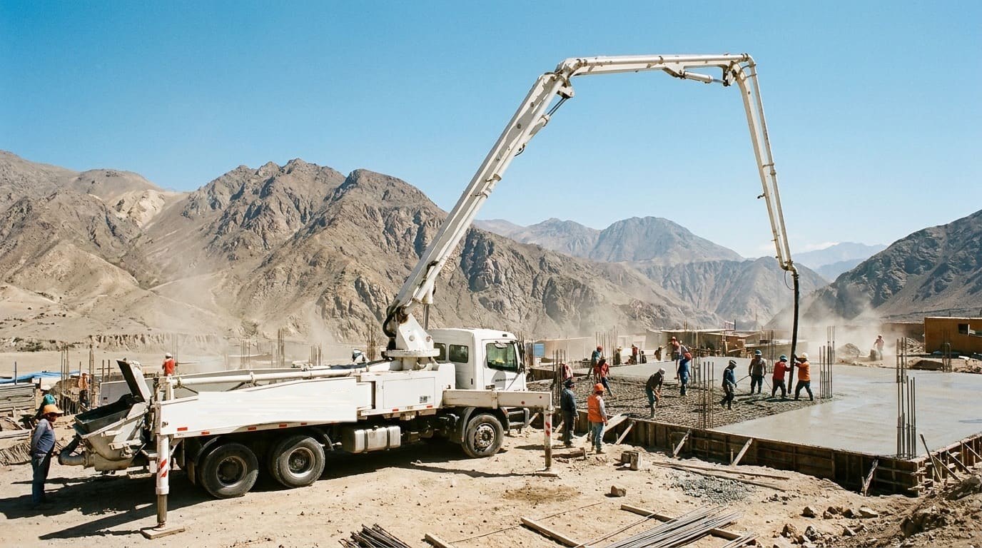 Proveedores de Bombeo de concreto